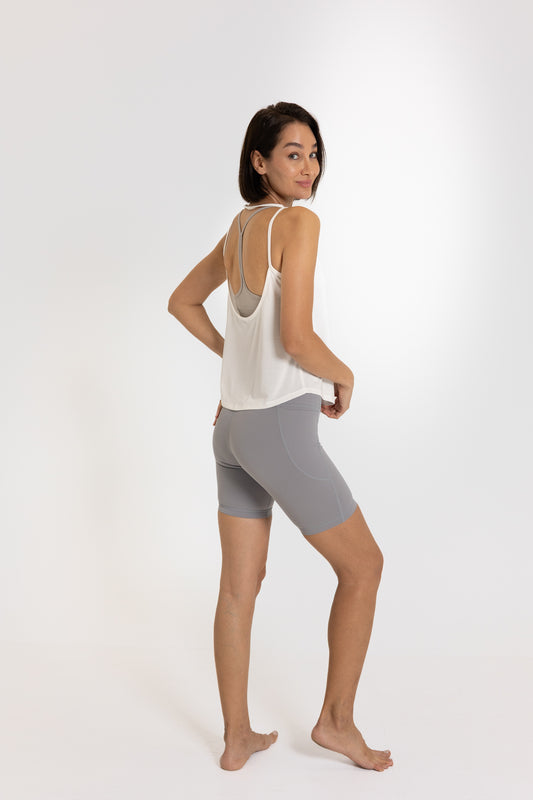 Endurance Biker Shorts - Gray